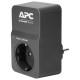 Фильтр сетевой APC Essential PM1WB-RS balck