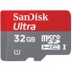 Карта памяти microSD Card32GB Sandisk microSDHC Ultra Class 10 80MB/s (SDSQUNS-032G-GN3MN)