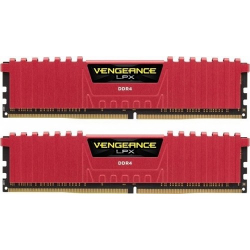 Комплект модулей DIMM DDR4 SDRAM 2x4096Mb Corsair Red