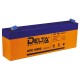 Аккумулятор DELTA DTM 12022 12V 2.2Ah (178x35x67мм/0.99кг)
