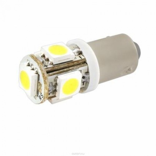 Светодиодная лампа Skyway T8.5 (12V, белая, 7диодов, 2 шт./уп.)