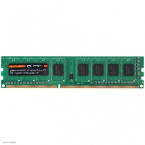 Модуль DIMM DDR3 SDRAM 8192 Мb Qumo CL11