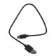 Кабель USB 2.0 Pro Гарнизон AM/microBM 5P, 1м, черный, пакет (GCC-mUSB2-AMBM-1M)