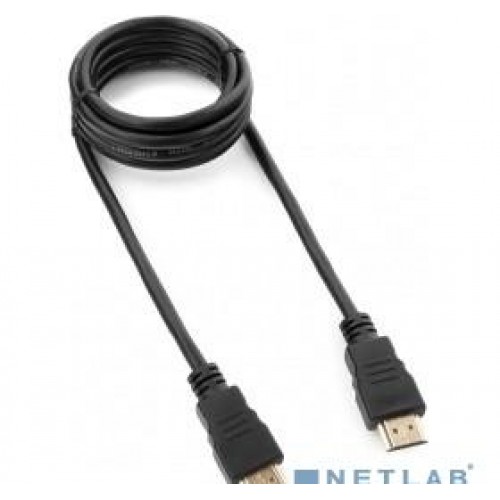 Кабель HDMI M-M  1.8м ver.1.4 Гарнизон черный, пакет (GCC-HDMI-1.8M)