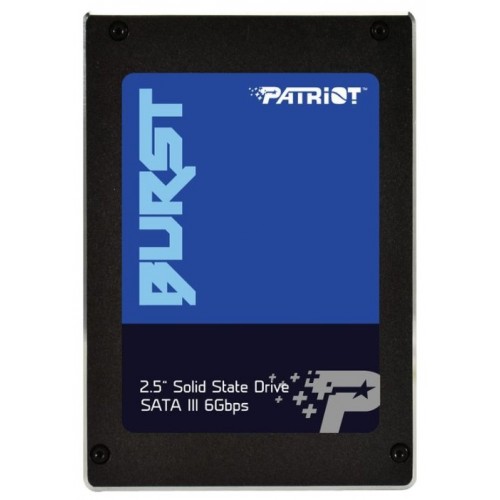Накопитель SSD 120Gb Patriot Burst 2.5" SATA-3 TLC 3D NAND (PBU120GS25SSDR)
