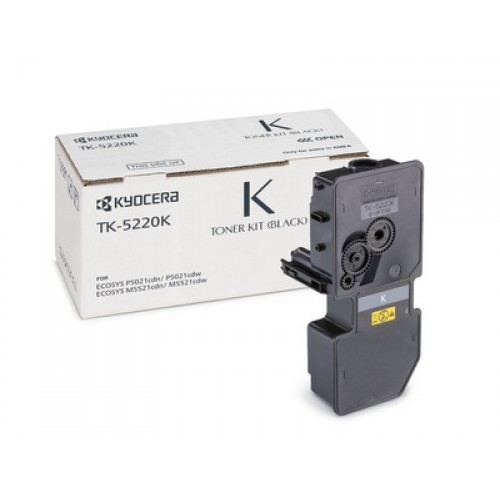 Тонер-картридж TK-5220K Kyocera P5021cdn/cdw, M5521cdn/cdw Black 1200стр.