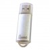 Накопитель USB 2.0 Flash Drive 64Gb Smartbuy V-Cut Silver (SB64GBVC-S)