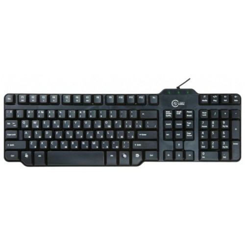 Клавиатура CBR KB 105D, 104+5 доп. кл., офисн., USB, KB 105D