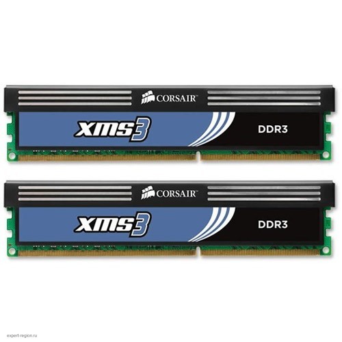 Комплект модулей DIMM DDR3 SDRAM 2*2048Mb Corsair XMS3 Classic