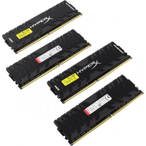 Комплект памяти DDR4 DIMM 32Gb (4x8Gb), 3000MHz, CL15, 1.35V Kingston HyperX Predator (HX430C15PB3K4/32)