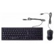 Комплект клавиатура+мышь Oklick 620M
