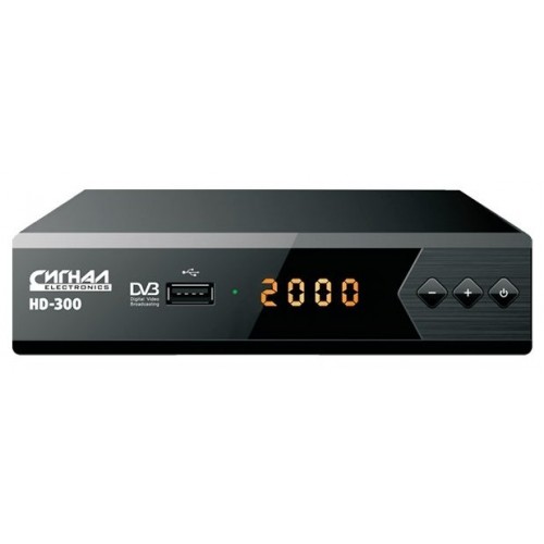 Цифровой эфирный ресивер Сигнал HD-300 