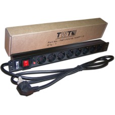 Блок розеток TWT TWT-PDU19-16A8P-1.8 black (19