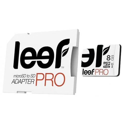 Карта памяти microSDHC 8Gb Leef Pro Class 10 UHS-I+адаптер (LFMSDPRO-00810R)