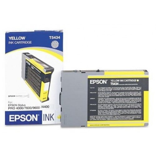 Картридж T543400 Epson Stylus Pro 7600/4000/9600 Yellow