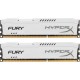 Комплект модулей DIMM DDR4 2*16384Mb (PC4-25600/3200Hz/CL18/RTL) Kingston HyperX FURY White (HX432C18FWK2/32)