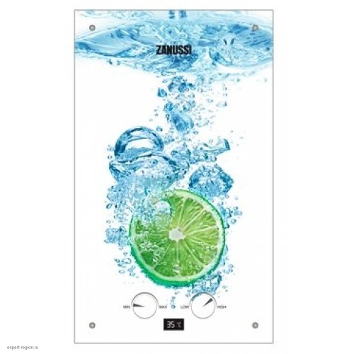 Водонагреватель Zanussi GWH 10 Fonte Glass Lime 