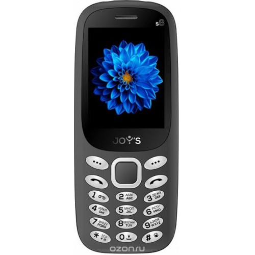 Мобильный телефон Joys S8 DS Charcoal Gray
