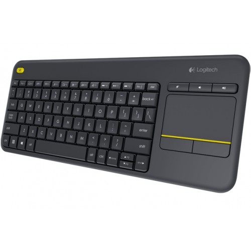 Клавиатура Logitech K400 Plus черная 