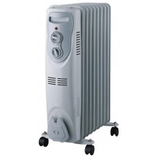 Радиатор масляный Sakura SA-0327WG (1500Вт 7сек) белый/серый