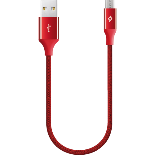 Дата-кабель TTEC AlumiCable Mini красный