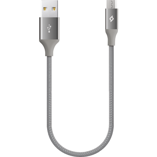 Дата-кабель TTEC AlumiCable Mini серый