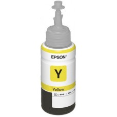 Картридж струйный Epson C13T66444A желтые чернила для L100/110