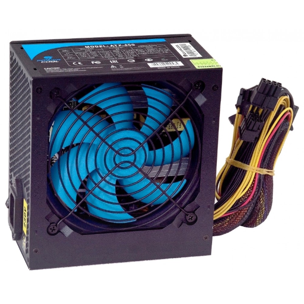 Питание пк. Блок питания POWERCOOL ATX 120mm 500w. POWERCOOL ATX-450w. Блок питания POWERCOOL ATX 450w. POWERCOOL 500w блок питания.