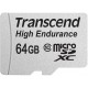 Карта памяти microSD Card64Gb Transcend SDXC Class 10 U1 UHS-I + адаптер (TS64GUSDXC10V)