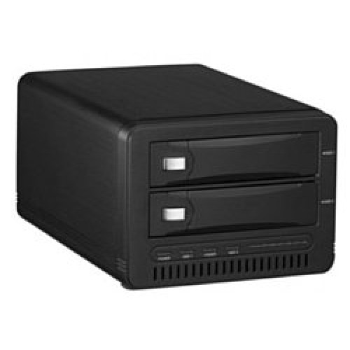 Контейнер внешний AgeStar 3U2B3A1 Black (USB3.0/2x3.5")