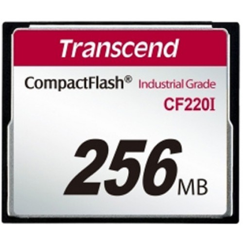 Карта памяти Compact Flash 256MbTranscend Industrial 220X (TS256MCF220I)