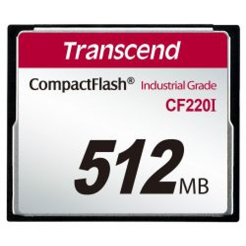 Карта памяти CompactFlash 512Mb Transcend Industrial Grade CF220I 220X (TS512MCF220I)