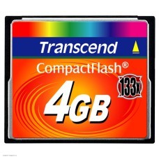 Карта памяти Compact Flash 4Gb Transcend 133x (TS4GCF133)