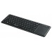 Клавиатура беспроводная Oklick 830ST Black (USB/2xAAA/Slim)