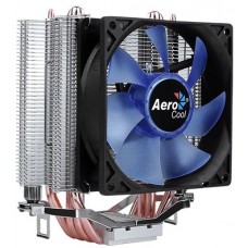 Вентилятор S 1150/1155/1156/AM3+/FM1/FM2/AM4 Aerocool Verkho 4 (Al+Cu/15-27dB/800-2000rpm/140W)