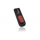 Накопитель USB 2.0 Flash Drive 64Gb A-Data C008 Black-Red (AC008-64G-RKD)