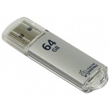 Накопитель USB 3.0 Flash Drive 64Gb SmartBuy V-Cut Silver (SB64GBVC-S3)
