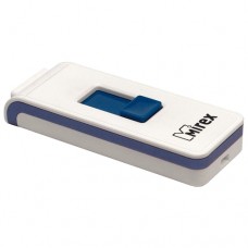 Накопитель USB 2.0 Flash Drive 8Gb Mirex Shot White (13600-FMUWST08)