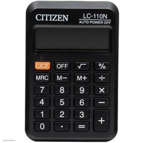 Калькулятор Citizen LC-110 карманный 8 разрядов (LC-110N)