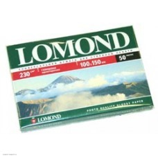 Фотобумага LOMOND 0102035 Глянцевая односторонняя 10x15 230г/м2. 50л