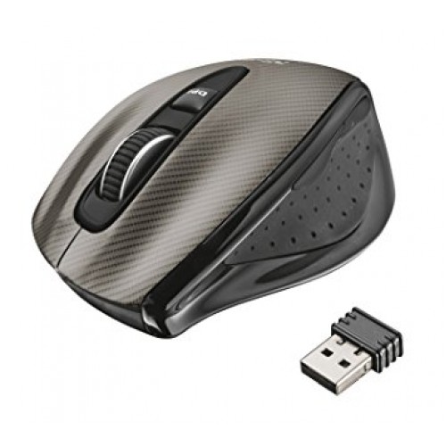 Манипулятор Trust Kerb Wireless black 1600dpi, 6but, USB