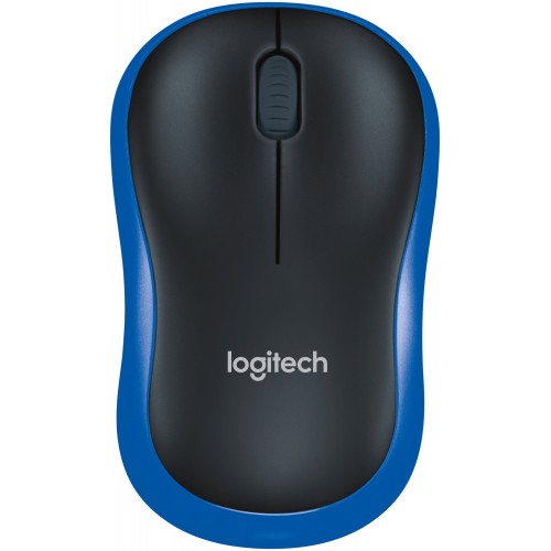 Мышь беспроводная Logitech M185 blue