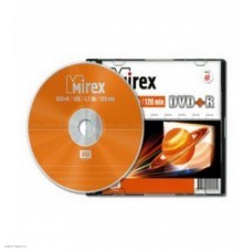 DVD-диск DVD+R Mirex 4.7 Гб 16x Slim case (UL130013A1S)