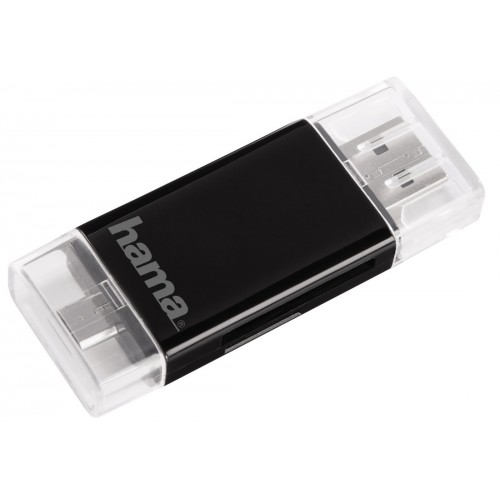 Концентратор USB 2.0 HUB Hama H-123950 Black (00123950)