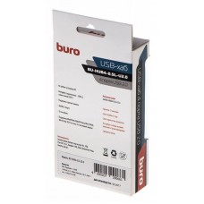 Концентратор USB 2.0 HUB Buro BU-HUB4-0.5L-U2.0 (4xUSB2.0)
