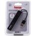 Концентратор USB 2.0 HUB Hama 12167 Black (4xUSB2.0) (00012167)