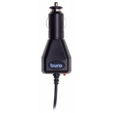 Автомобильное зарядное устройство Buro XCJ-048-EM-2A Black (2A/microUSB cable) (XCJ-048-EM-2A)