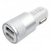 Автомобильное зарядное устройство Cablexpert MP3A-UC-CAR15 Silver (2USB/3.1A) (MP3A-UC-CAR15)