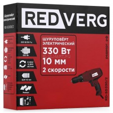Шуруповерт RedVerg RD-SD330/2