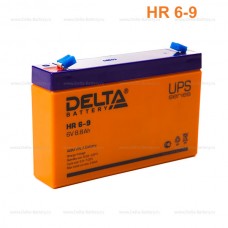 Аккумулятор DELTA HR 6-9 (151x94x34мм, 1.37 кг)
